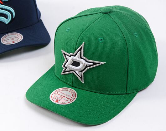 Kšiltovka Mitchell & Ness - Team Ground 2.0 Pro Snapback - Dallas Stars - Green