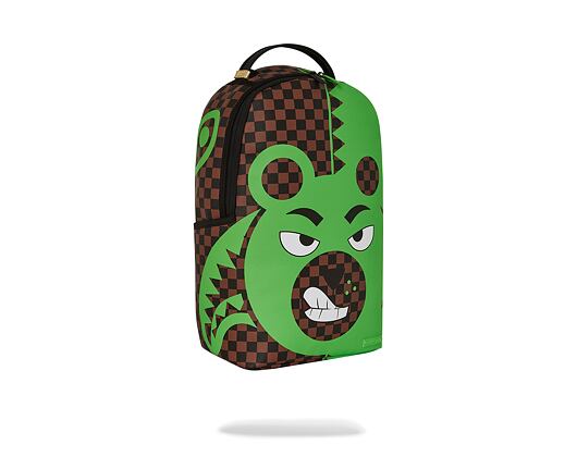 Batoh Sprayground - Green Bear Face Backpack