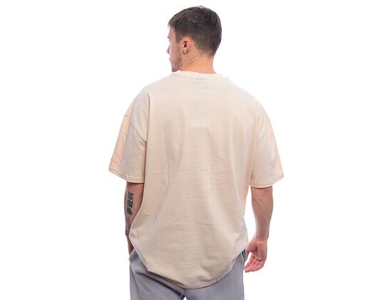 Triko New Era - Flag Oversized Tee - Cream / Grey