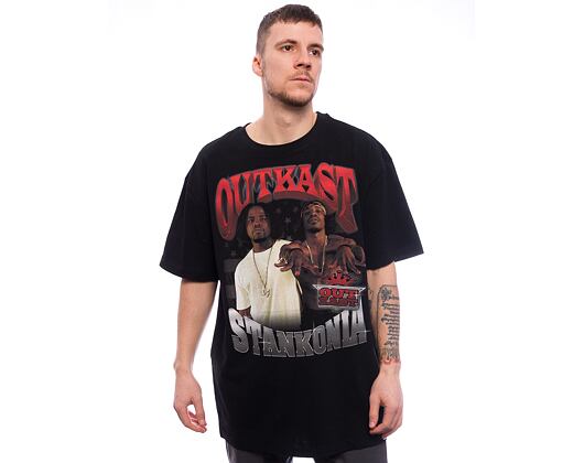 Triko Mister Tee Outkast Stankonia Oversize Tee Black