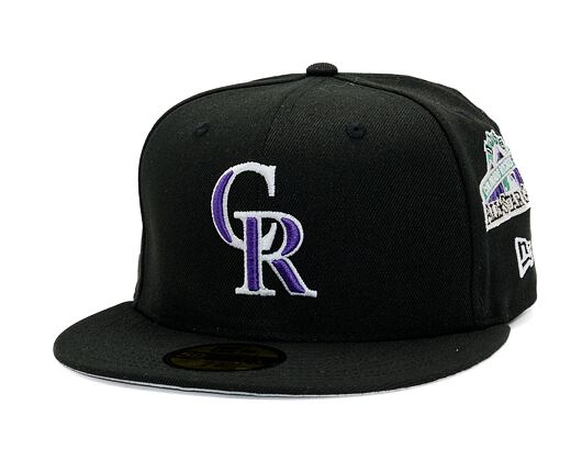 Kšiltovka New Era - MLB Image Drop - All Over Print 59FIFTY - Colorado Rockies - Black