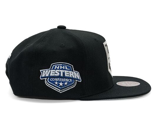 Kšiltovka Mitchell & Ness - NHL Conference Patch Snapback - LA Kings - Black