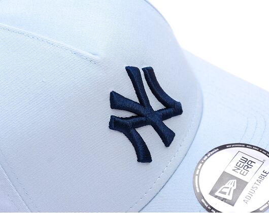 Kšiltovka New Era - MLB Essential 9FORTY A-Frame - NY Yankees - Pastel Blue / Navy