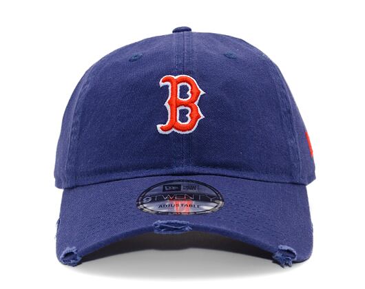 Kšiltovka New Era - MLB Distressed 9TWENTY - Boston Red Sox - Navy / Red