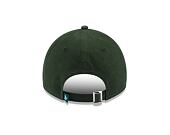 Kšiltovka New Era 9TWENTY MLB Team Script Oakland Athletics Dark Green / Optic White