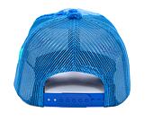 Kšiltovka Reflection Luxury Fuzzy Trucker Laguna Blue