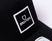 Kšiltovka Brixton Alpha Block X C MP Mesh Cap - Black