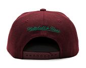 Kšiltovka Mitchell & Ness Full Frontal Snapback Vntg NHL Anaheim Ducks PLUM