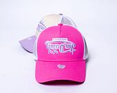 Kšiltovka Von Dutch Trucker Soho - Pink/White