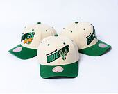 Kšiltovka NBA Retro Type Pro Snapback Milwaukee Bucks Off White