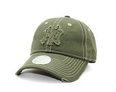 Dámská kšiltovka New Era - 9TWENTY Distressed - NY Yankees - New Olive