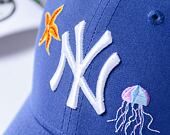 Dětská Kšiltovka New Era - 9FORTY Vacation Icons - NY Yankees - Calm Blue