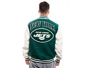 Bunda New Era - Patch Varsity - NY Jets - Green / Off White