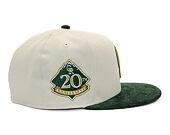 Kšiltovka New Era - 59FIFTY MLB Contrast Cord - Colorado Rockies - Stone / Green