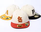 Kšiltovka New Era - 59FIFTY Low Profile "Late Fall Vibes" - St. Louis Cardinals - Cream / Rust