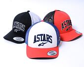 Kšiltovka Alpinestars - Dunker Trucker - White/Red/Blue