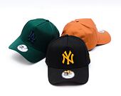 Kšiltovka New Era - 9FORTY A-Frame MLB League Essential - NY Yankees - Black / Brown