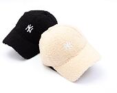 Dámská Kšiltovka New Era - 9FORTY Womens MLB Borg - NY Yankees - Stone / White