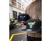 Kšiltovka Mitchell & Ness - Core Xi Snapback - Chicago Bulls - Black/Blue