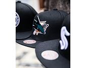 Kšiltovka Mitchell & Ness - Conference Patch Snapback - San Jose Sharks - Black