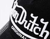 Kšiltovka Von Dutch - Trucker Riverside - Cotton Twill - Black/white