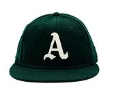 Kšiltovka New Era - MLB Heritage 9FIFTY Retro Crown - Oakland Athletics - Kelly Green / White