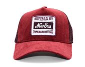 Kšiltovka New Era - Patch Cord 9FORTY Trucker - Burgundy