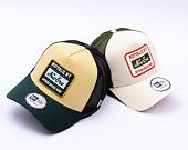 Kšiltovka New Era - Patch Canvas 9FORTY Trucker - Vegas Gold / Dark Green