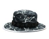 Klobouk Oakley - Field Boonie Hat - Aop Mountain Black Cement