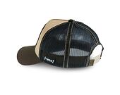 Kšiltovka Capslab - Trucker Dragon - Brown