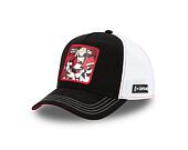 Kšiltovka Capslab - Trucker DC Comics - Harley Queen - Black / White