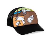 Kšiltovka Rip N Dip - Nermali Trucker Hat - Black