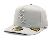 Kšiltovka New Era - MLB Color Pack 59FIFTY A-Frame - Chicago White Sox - Silver Grey