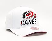 Kšiltovka Mitchell & Ness NHL All In Pro Snapback Hurricanes White