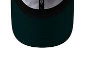 Kšiltovka New Era 9TWENTY MLB Team Script Oakland Athletics Dark Green / Optic White