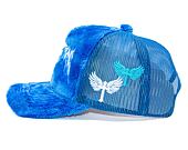 Kšiltovka Reflection Luxury Fuzzy Trucker Laguna Blue