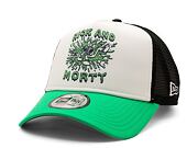 Kšiltovka New Era 9FORTY A-Frame Trucker Character Trucker Rick and Morty - Sour Green