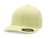 Kšiltovka Yupoong Flexfit Pastel Melange Cap Yellowcream