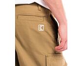 Kraťasy Karl Kani Retro Washed Cargo Shorts sand