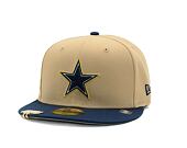 Kšiltovka New Era - 59FIFTY NFL Visor Clip - Dallas Cowboys - Stone