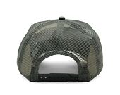 Kšiltovka New Era - 9FORTY Trucker Flame - LA Dodgers - Grey