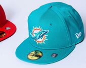 Kšiltovka New Era - 59FIFTY - Miami Dolphins - Team Color