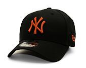 Kšiltovka New Era - 9FORTY League Essential - NY Yankees - Black / Dark Red