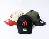 Dětská Kšiltovka New Era - 9FORTY League Essential - NY Yankees - Black / Dark Red