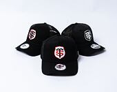 Kšiltovka New Era - 9FORTY Trucker Team Logo - Stade Toulousain - Black