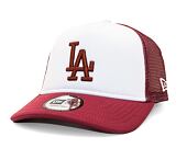 Kšiltovka New Era - 9FORTY Trucker World Series - LA Dodgers - Rust