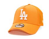 Dětská Kšiltovka New Era - 9FORTY Trucker League Essential - LA Dodgers - Orange