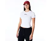 Dámské triko New Era - Slim Tee - White / Black