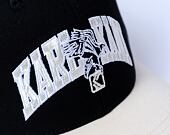 Kšiltovka Karl Kani OG Eagle Embro Cap black/light sand