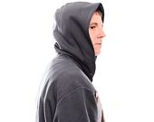 Mikina Karl Kani Star Logo OS Full Zip Hoodie anthracite/light grey